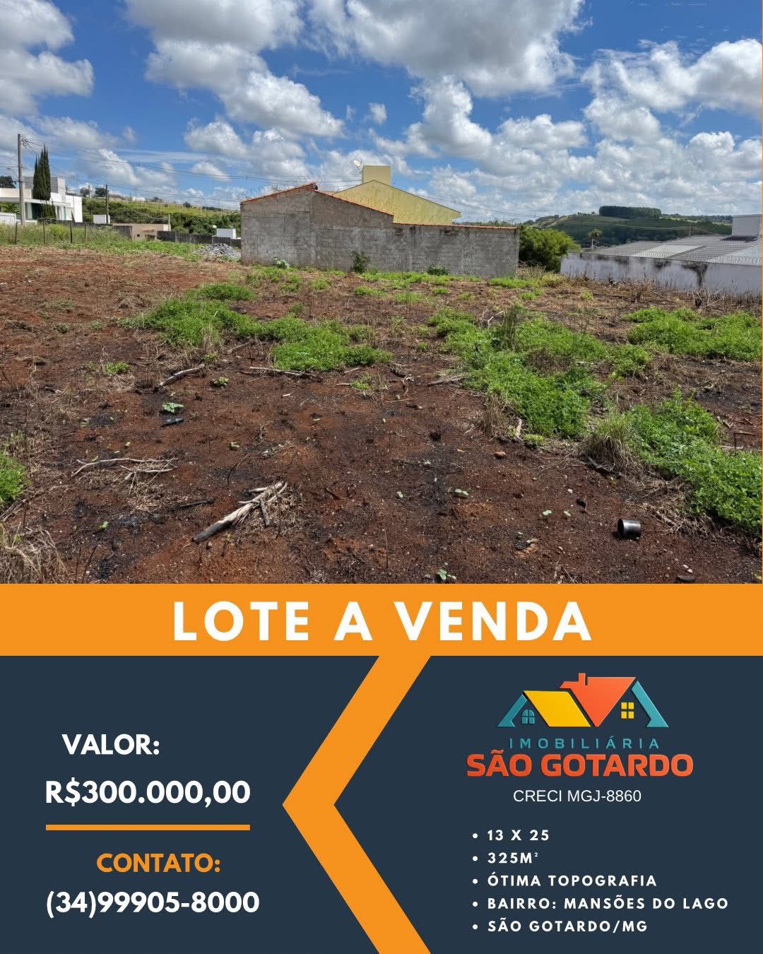 Lote a Venda – Mansões do Lago