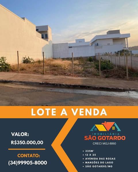 Lote a Venda – Mansões do Lago